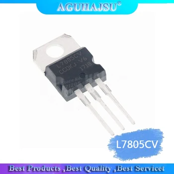 10 бр./ЛОТ L7805CV TO220 7805 TO-220 L7805 LM7805 вход за транзистор Трехполюсный Регулатор на Напрежение на Нов Произход iCal