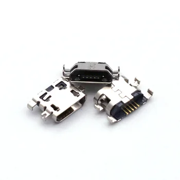 100 Бр. Кабел за зареждане Включете USB Порт за Зарядно Устройство Конектор За Lenovo A360T A360 A2860 A320T A5860 A3580 A5600 K6 Note Plus K53b36 K53a48