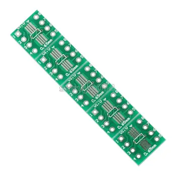 10ШТ SOP8 включете Съединителя на адаптера на чип DIP8 / SOIC8 в DIP8 so8/tssop8/ soic8/ sop8 В dip8 без контакт