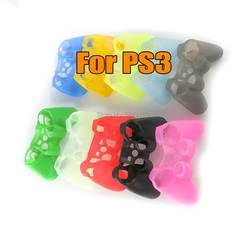 1бр контролера на Sony Playstation 3 Силиконов калъф кожен Защитен калъф за контролера на PS3 джойстика гел каучук