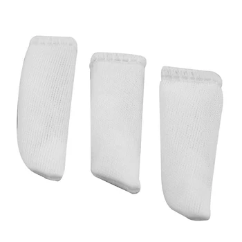 2-цолови защитни антистатични подложки за пръсти от бял плат с дължина 100 бр