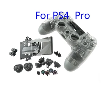 4 комплект Произведено в Китай, корпус за PS4 Pro Slim 4.0, калъф за контролера JDS 040 JDM 040, калъф с множество бутони