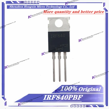 5 бр.-20 бр./ЛОТ IRF840PBF IRF840 TO-220 N-канален 400V/8A вграден в полеви транзистор MOSFET Нов оригинален