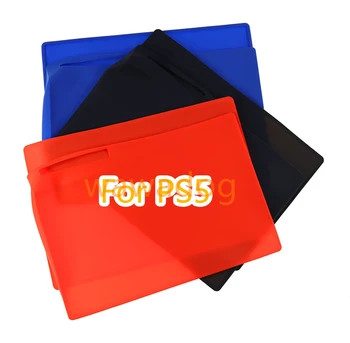5 комплекта пылезащитных седалките с ръцете си Мека силиконова защитна плоча Калъф за защита от падане е Съвместим с цифрова конзола PS5