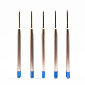 5шт Фабрика контакти Advanced Blue ink Зареждане на мастило Химикалка писалка с връх 0,5 mm. Безплатна доставка моливи и принадлежности за писане.