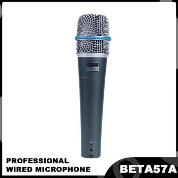BETA57A ТОП beta 57 BETA57 професионален динамичен инструментален микрофон за караоке на живо с микрофон на сцената