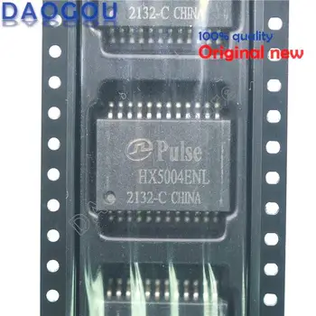 HX5004ENL капсулиране SMD аудиотрансформатор / преобразувател на сигнала Диапазон от честоти от 1 Mhz до 100 Mhz Напрежение на изолацията 1.5 кв.