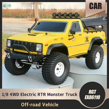 RGT RC Cars 1/10 4WD Реалистичен Пионер Песен EX86110 Rock RTR Offroad Monster Truck Модел Кола с Дистанционно Управление Toy Boy