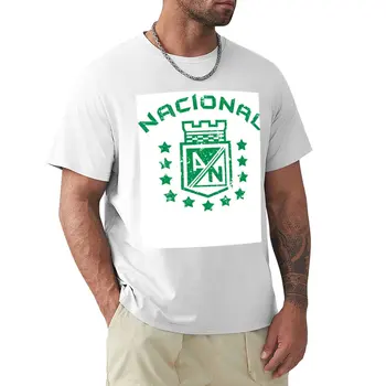 Атлетико Nacional Меделин, Колумбия Камисета футболна Тениска Тениска с принтом животни за момчета Козметична дрехи, мъжки ризи