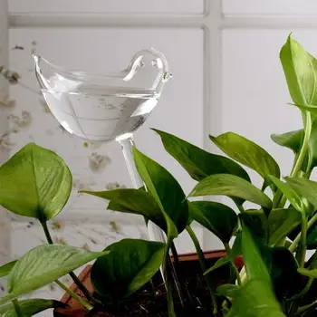 Бистра автоматична лампа за поливане на цветя Bird, капково напояване на растенията в дома градина