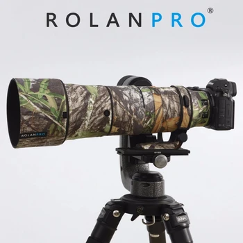 Водонепроницаемое покритие на обектива на камерата ROLANPRO за Nikon Z 180-600 мм F/5.6-6.3 VR камуфляжный дъждобран Защитен калъф Z180-600 мм Sleeve