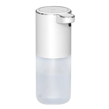 Електрически захранващи дезинфектант за ръце обем 400 мл, водоустойчив опаковка сапун с интелигентен сензор и 4-степенна регулируема пяна за вана кухня