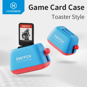 Калъф за игра на карти Превключвател за Nintendo Switch Lite/OLED-тостер, държач за съхранение, сладък преносим Творчески защитен калъф