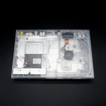 Комплект прозрачни опаковки за подмяна на корпуса, разменени калъф с панти капак, Прозрачни игрови аксесоари за PS2 Slim SCPH 9xxxx