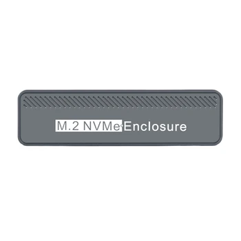 Корпус на твърдотелно устройство за съхранение M. 2 NVMe на Външния корпус на твърдотелно устройство за съхранение USB3.2 GEN2 * 2 20 gbps Корпус на твърдотелно устройство за Windows Macbook PC