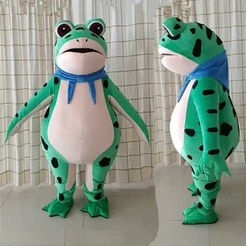 Кукла Костюм-жаби Simbok, пропагандният талисман, Мультяшная аниме облекло за възрастни, Хелоуин, Великденски партита