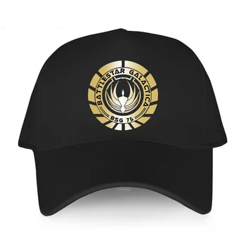 Мъжки улични бейзболни шапки възстановяване на предишното положение Гадже Cap Battlestar Galactica BSG 75 SciFi Памучни шапки безплатна доставка