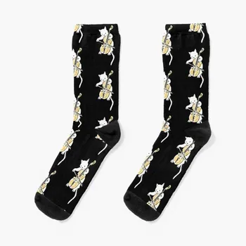 Мяутет: Чорапи на Antal с принтом, мъжки памучни чорапи, висококачествени памучни чорапи за мъжете и жените