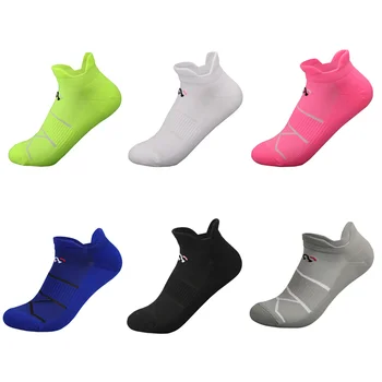 Нови Спортни Чорапи Унисекс Със Защита От изпотяване За Възрастни, Луксозни Чорапи Дишащи, С Къси Тръби За Бягане на Открито, Баскетболни и Футболни Спортни Чорапи