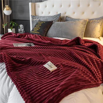 Ново есен топло одеяло от изкуствена овча вълна за дивана-легло с механично измиване, двойни завивки, меко топло одеяло за сън, уютно.