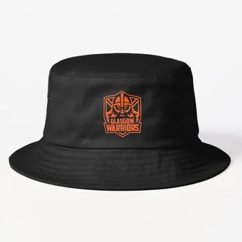 Регбийная Екип Glasgow Warriors Bucket Hat Bucket Шапка Шапки Евтини Мъжки Летни Пролетни
 Мода За Момчета Black Fishers Sun На Открито