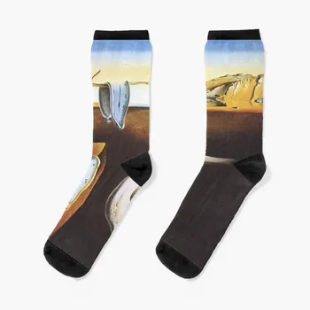 Устойчивост на паметта - Salvador Dali Чорапи професионални чорапи за джогинг черни чорапи Дамски Мъжки