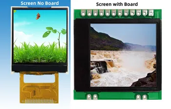 Цветен екран maithoga 1,44 инча 18PIN/12PIN TFT LCD ST7735 (128RGB) * Интерфейс 128 SPI