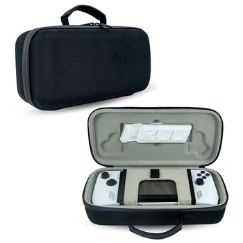 Чанта за преносим игрални конзоли ЕВА, защитни джобове за съхранение, Противоударная замяна с вътрешна преграда за ASUS Rog Али