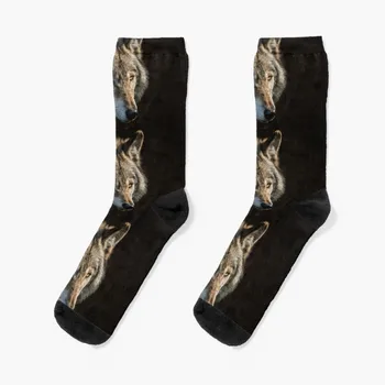 Чорапи Timber Wolf с принтом, чорапи на пода, мъжки, дамски чорапи