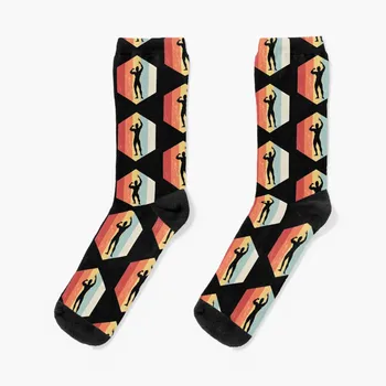 Чорапи за вдигане на тежести в ретро стил с ожулвания, топли чорапи, мъжки чорапи, памучни висококачествени чорапи за жени, мъжки