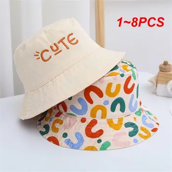 1-8 бр. Тънка солнцезащитная шапка, по-лека и естествена, 12 цвята, за бременни, детски рибарска шапка, удобна за кацане, 20,5 гр