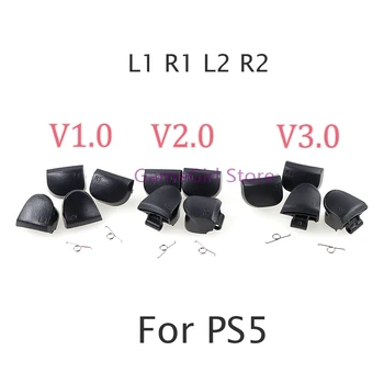 1 комплект за Playstation 5 V1.0 V2.0 V3.0 L1, R1, L2, R2 Пружина бутон LR старт Бутон За PS5 Комплекти за подмяна на контролера