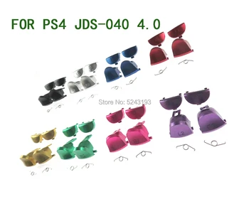 1 комплект Изработени По Поръчка на Метални Алуминиеви Удължители L1, R1, L2, R2 при пускане на Бутона За Ремонт на Контролера на Sony Playstation 4 PS4 Pro JDM 040 JDS 040