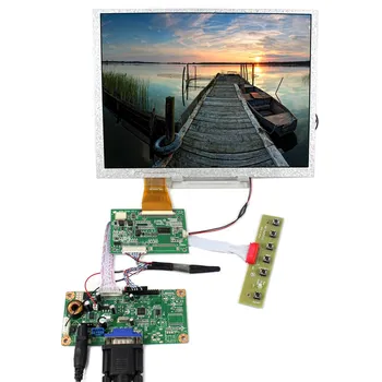 10,4-инчов LCD дисплей A104SN03 800x600 TTL с плащане LVDS-TTL с платка контролер VGA LCD RT2270C-A