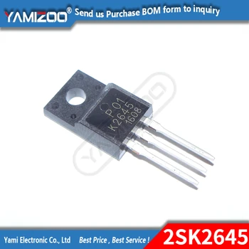 10шт 2SK2645 TO-220F K2645 TO-220 600V 9A 1.2 TO220F MOSFET N-Канален Транзистор
