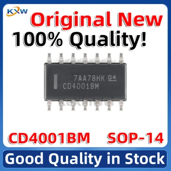 10ШТ на Нови и оригинални CD4001BM СОП-14 4 канала, 2 входа, вентилите от 3 до 18 или без него