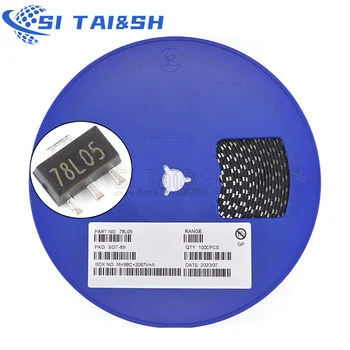 20PCS CJ78L05 78L05 SOT-89 кръпка-трехполюсный чип регулатор на напрежението