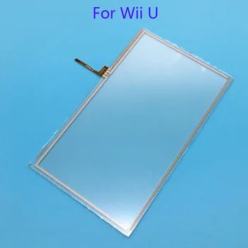 5 бр. за Wii U Сензорен екран дигитайзер, Стъклен панел Сензорен екран за Nintendo WII U геймпад контролер WIIU