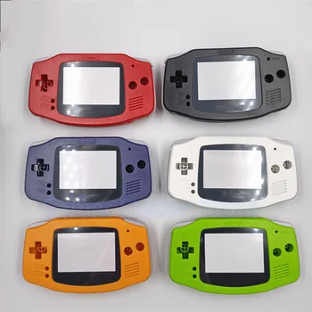 6 комплекта за конзолата Nintendo Gameboy Advance GBA, калъф, пълна подмяна на корпуса с бутони, комплект резервни части