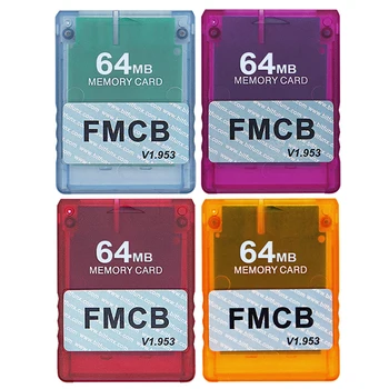 FMCB V1.953 Безплатна Софтуерна карта McBoot FMCB OPL /HD Loader За Sony PS2 Playstation2 MC Boot Card Карта памет 8 MB/16 MB/ 32 MB/64 MB