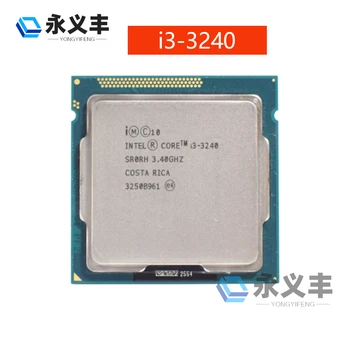Intel I3 3240 i3-3240 I33240 Двуядрен процесор 3,4 Ghz LGA 1155 TDP 55 W 3 MB Кеш-памет CPU Оригинален автентичен продукт