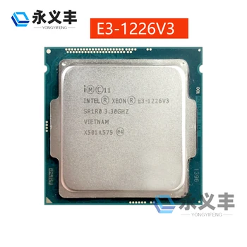 Intel Xeon E3-1226V3 E3 1226V3 E31226V3 E3 1226v3 четириядрен четырехпоточный процесор с честота 3,3 Ghz L2 = 1 M L3 = 8 М 84 Вата LGA 1150