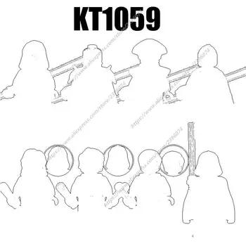 KT1059 Фигурки на героите Аксесоари за филми Строителни Блокове Тухли играчки XP451 XP452 XP453 XP454 XP455 XP456 XP457 XP458