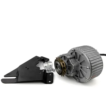 L-faster 24V 36V 450W електрически мотор с 16 Зъби в Лявото Странично С С Четка Dc Gear 450watt Fat Tire Ebike Conversion Kit