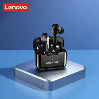 Lenovo QT82 Оригинални TWS Безжични Bluetooth Слушалки HiFi Стерео HD Слушалки Водоустойчиви Спортни Слушалки Музикални Слушалки С Микрофон