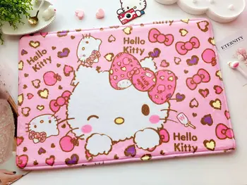 Sanrio Hello Kitty Сладък подложка за пода в хола Melody врата на мат нескользящий мат