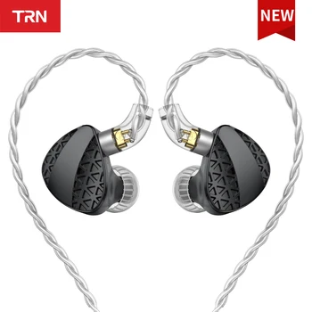 Висококачествени Слушалки в ушите TRN MT3, имота са от двукамерна дограма Динамични Слушалки в ушите От С сплав С Магнит N52, Монитор За BAX EMA Kirin MTE