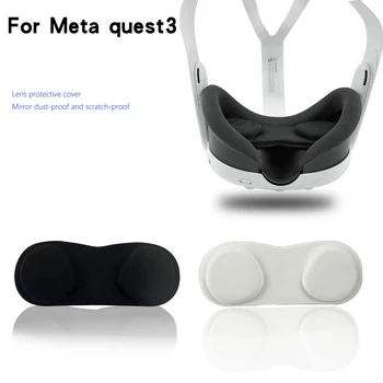 Капачка за обектив слушалки от EVA, аксесоари за защита от надраскване, капачка за обектив за виртуална реалност, за да Meta Quest 3