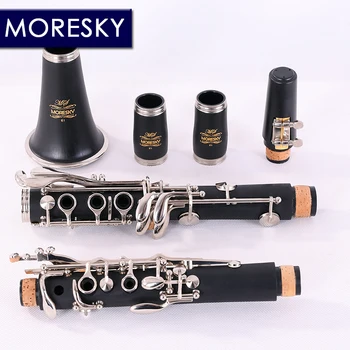 Кларинет MORESKY 17 клавиши, корпус Bb ABS, кларнетт E1 Sib Klarnet
