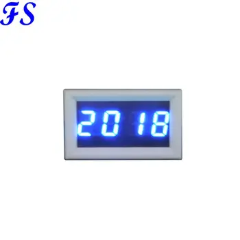 Мини електрически часовник с функция за повторение на датата, проектор, 0,4 